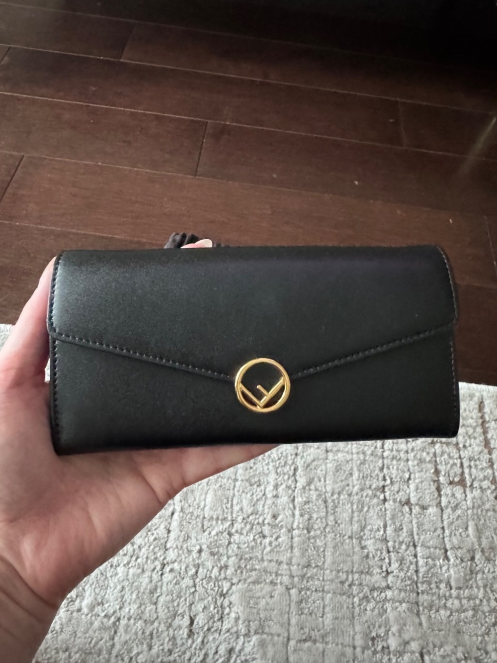 Fendi “F is Fendi” Chain Continental Wallet on Chain (never used) - Picture 8 of 9